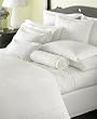 Martha Stewart Collection Bedding, Trousseau Clover Embroidered Standard Pillow Sham Floral Border