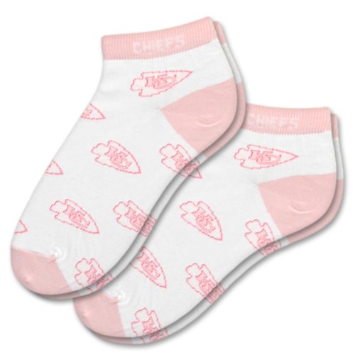 Kansas City Chiefs Women's Pink Socks (2-pack)