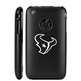 Apple iPhone 3G 3GS Black Aluminum Metal Case Houston Texans