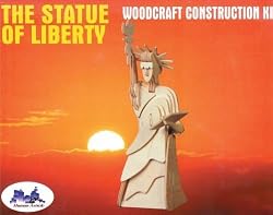 The Statue of Liberty 3D Woodcraft Construction Kit, Small