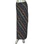Long Designer Gypsy Wrap Dress Pencil Skirt Cotton Size 3XL (skt239c)