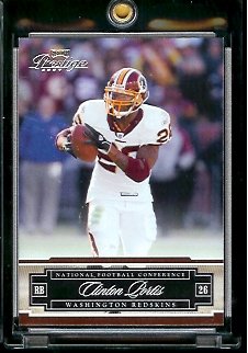 2007 Playoff Prestige Football Card #146 Clinton Portis - Washington Redskins - Mint Condition - Shipped In Protective ScrewDown Case!