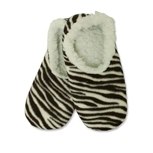 Snoozies Zebra Footie