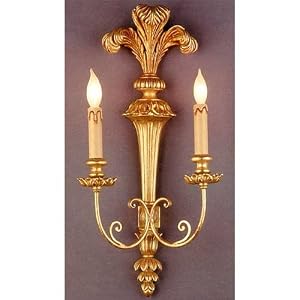 Bradburn Gallery Francais Plume Wall Light by Bradburn Gallery