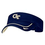 Nike Georgia Tech Yellow Jackets Navy Blue Swoosh Visor