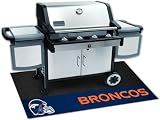 Denver Broncos Grill Mat