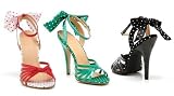 Women's 511-Sally 5 Heel Polka-Dot Sandal