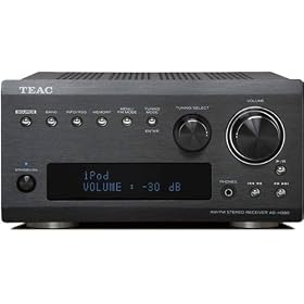 Teac AG-H380 AM FM Receiver USB iPod Interface (Black) by