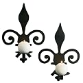 S/2 Fleur Di Lis Sconces