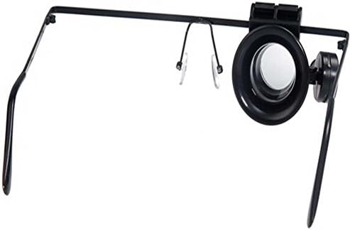 9892a 20x Magnification Glasses with LED Light for Watch Repair (Black)