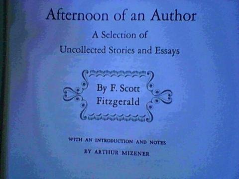 Afternoon of an Author