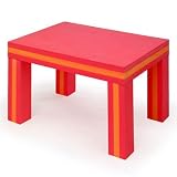 Offi&Company EVA Foam Table - Red/Orange