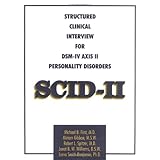 structured clinical interview for dsm iv axis ii personality disorders scid iiinterview questionnaire pack