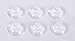 2 Pack Darice Suction Cup Without Hooks, 20mm