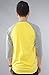 SLVDR The 3 Quarters Henley in Sunny,Tops for Men, Small,Yellow
