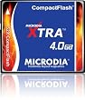 MICRODIA 4GB XTRA 52x CompactFlash Card (Retail Package)