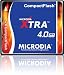 MICRODIA 4GB XTRA 52x CompactFlash Card (Retail Package)