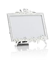 Metal Floral Easel Photo Frame 10 x 15cm (4 x 6