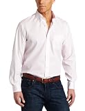 Nautica Men's Long Sleeve Non Solid Color Shirt, Parfait Pink, Small