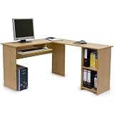 Computertisch Winkelkombination Otto in Buchedekorvon "Albatros"