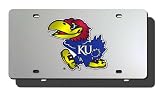 Kansas Jayhawks License Plate Cover