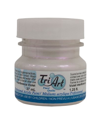 Tri-Art High Viscosity Paint, 37ml, Interference Violet