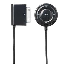 Radius iPod用リモートコントローラー radRemote ブラック Dockコネクター搭載機種用 RA-RC03BK