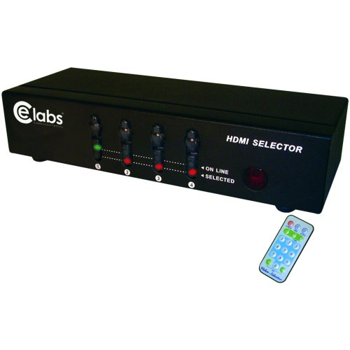 New-CE LABS HM41SR 4-IN, 1-OUT HDMI - CEIHM41SR