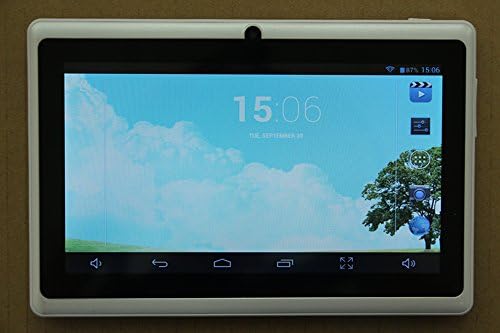 MyFunTab 7-inch Android 4.4.2 Bluetooth WiFi HD 1024*600 Quad Core Tablet PC (8GB White)