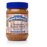Peanut Butter and Co. Peanut Butter, Cinnamon Raisin Swirl, 16-Ounce Jars (Pack of 6)