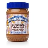 Peanut Butter & Co. Peanut Butter, Cinnamon Raisin Swirl, 16-Ounce Jars (Pack of 6)