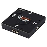 3 Port HDMI Switch Switcher Video/Audio Switch Hub Box for HDTV 1080P Blu-Ray HD-DVD Player PS3 Xbox 360 Wii Laptop PC