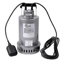Honda WSP53 Submersible Pump, Top Discharge, 1/2 hp 115V