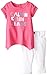 Calvin Klein Baby-Girls Infant Pink Tunic with White Pants