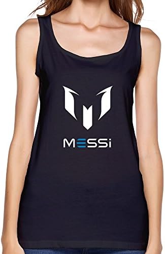 J2D3FD Fc Barcelona Messi Women's Tank Top Black T Shirt