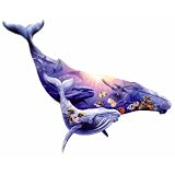 Humpback Whale Shaped Jigsaw Puzzle