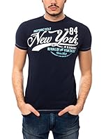 Rivaldi Camiseta Manga Corta (Azul Marino)