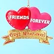 "Friends Forever Guys Whenever!" Christmas Ornament #W3815