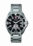 Swiss Military Hanowa Men's Sealander 316L Stainless Steel Black Dial Watch #06-5095-04-007
