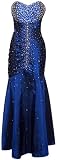 Beaded Taffeta Mermaid Prom Formal Gown Holiday Party Cocktail Dress Bridesmaid