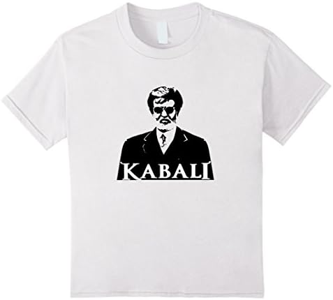 Kids Kabali Movie Rajinikanth t-shirt - Fan Made 10 White