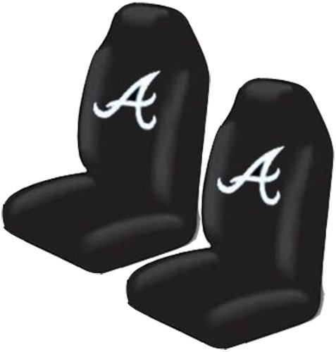 Bucket Seat Covers - MLB Baseball - Atlanta Braves - Pair