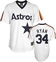 Nolan Ryan Majestic Cooperstown Throwback Houston Astros Jersey