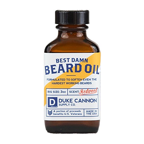Duke Cannon Best Beard Oil, 3 Ounce
