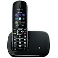 Philips CD6801B/AT Dect Telefon, Single, 3 Sound Profile, Farbdisplay, Display- u. Tastaturbeleuchtung, Freisprechfunktion, 22h Sprech- & 300 h StandBy-Zeit, ECO-Design