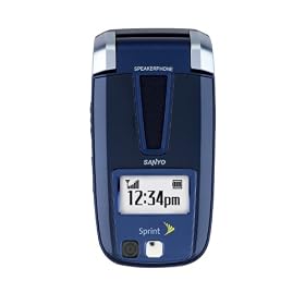 Sanyo 3200 Blue Phone (Sprint, Phone Only, No Service)