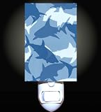 Shark Camo Decorative Night Light