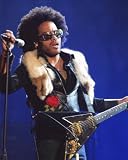 ブロマイド写真★レニー・クラヴィッツ(Lenny Kravitz)/ライブ・青バック lenny