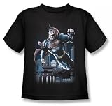Superman - Night Fight Juvee T-Shirt In Black