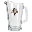 Florida Panthers 60oz Glass Pitcher - Primary Logo NHL Hockey